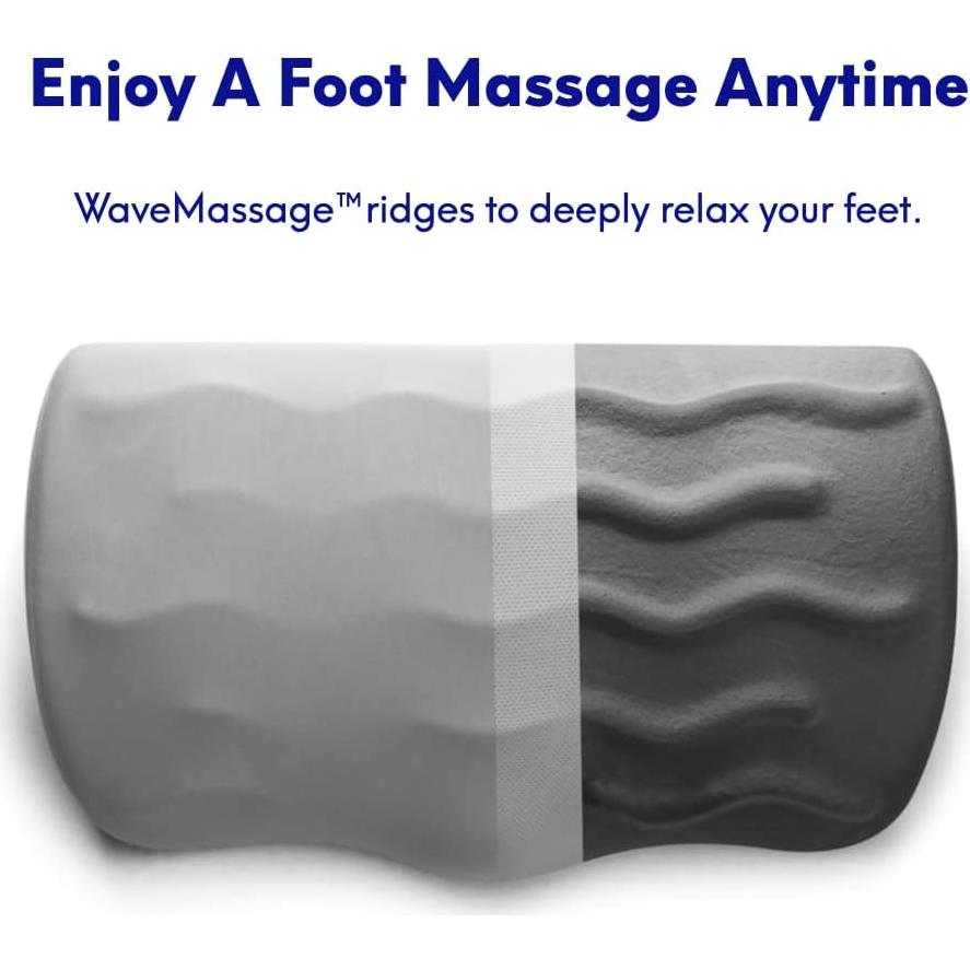 Reposapiés Ergonómico Cushion Lab Gris - Espuma de Memoria