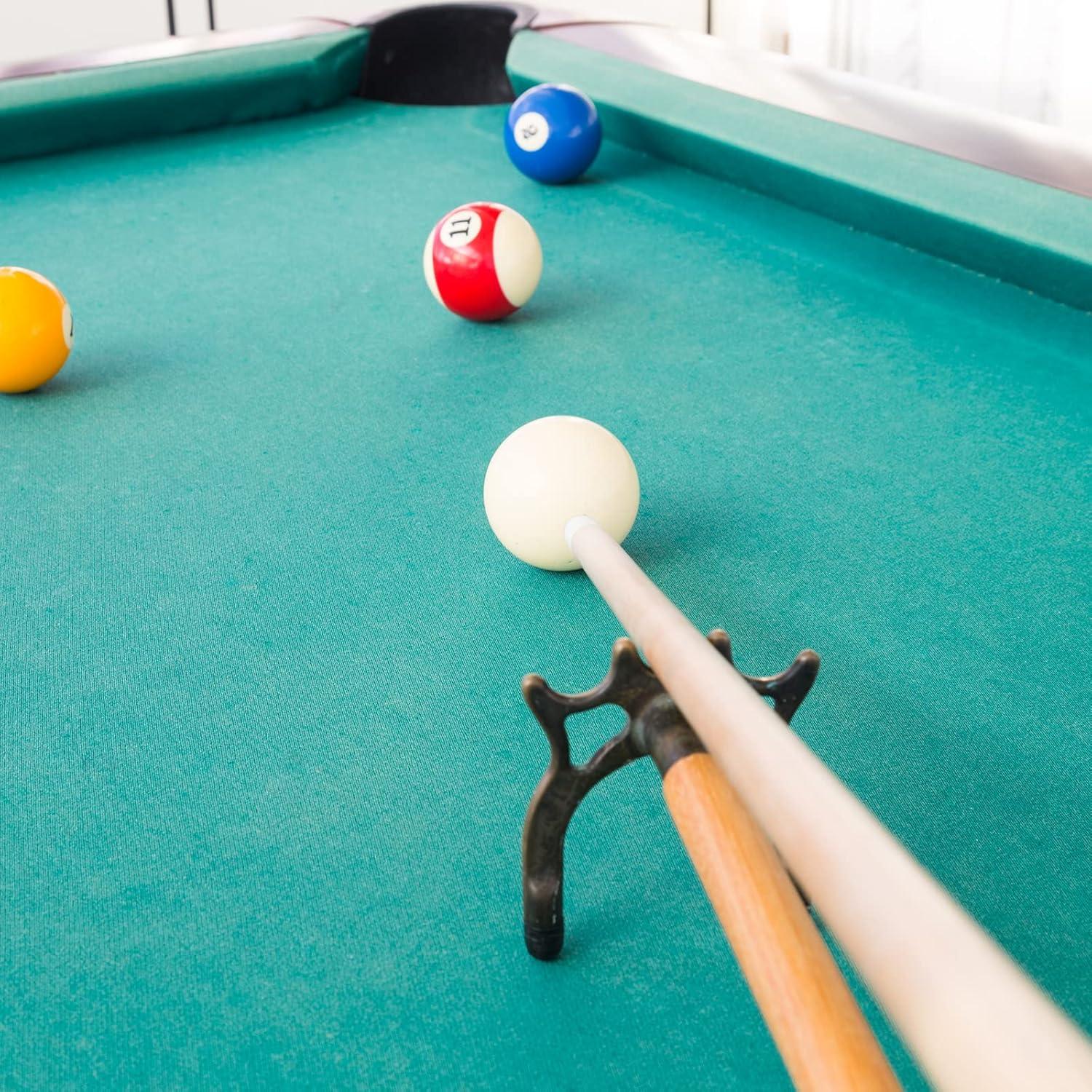 Cabezal de Puente de Billar PATIKIL con Manguito de Goma