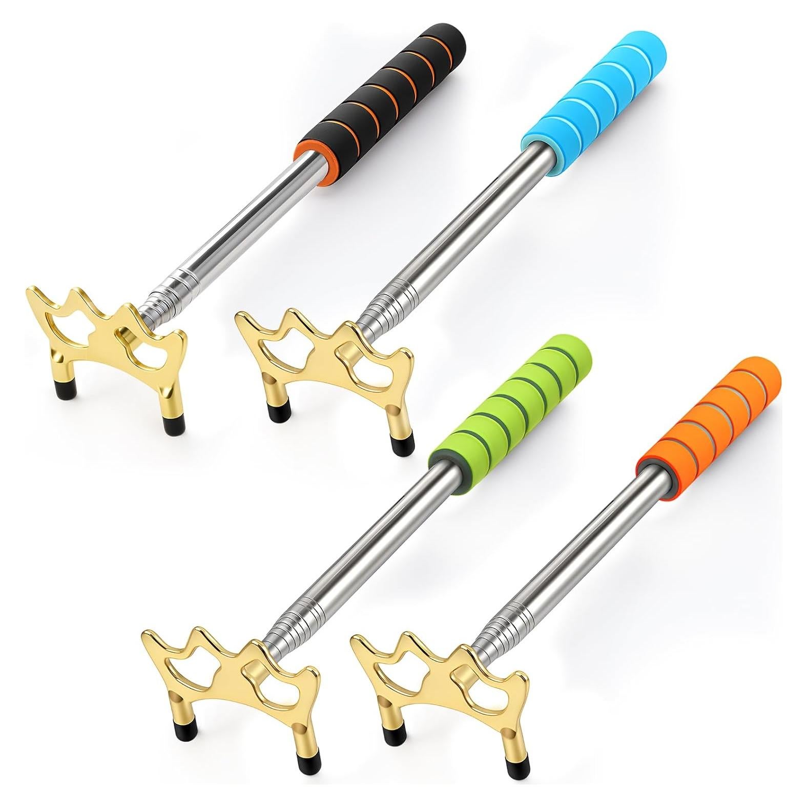 Soulchen 4 Palos de Puente de Billar Retráctiles 35-150 cm