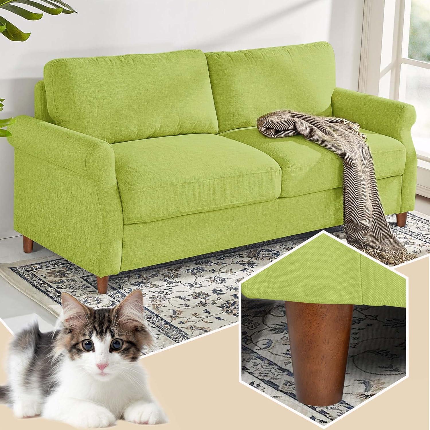 Patas de Madera AORYVIC 10 cm Color Marrón - Paquete de 4