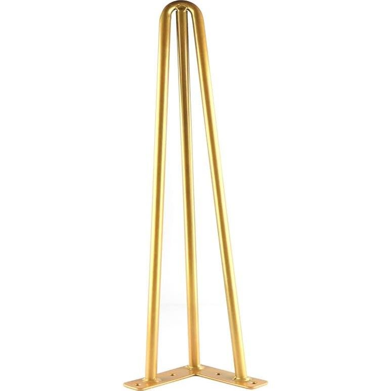 Piernas de Hairpin ALXEH 30 cm Oro - Juego de 4 para Muebles