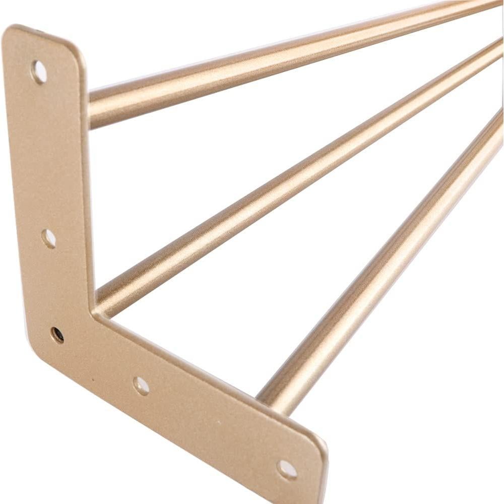 Piernas de Hairpin ALXEH 30 cm Oro - Juego de 4 para Muebles