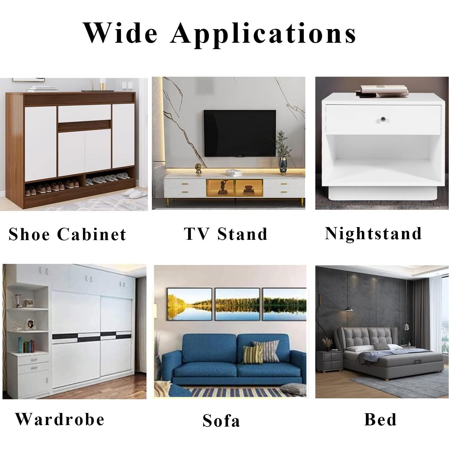 Piernas de Hairpin ALXEH 30 cm Oro - Juego de 4 para Muebles