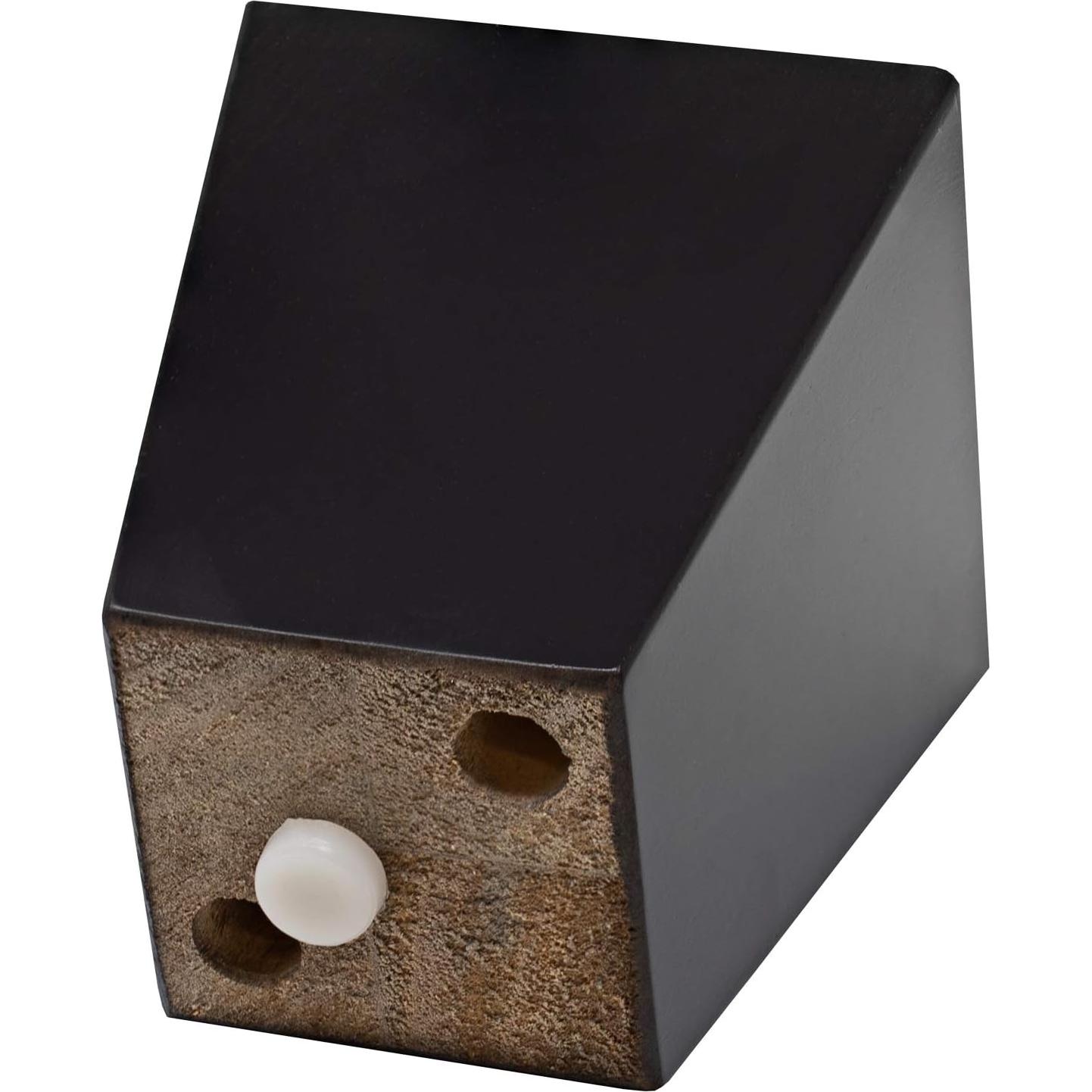 Patas de Madera Cuadradas ComfortStyle 10.2 cm Espresso Oscuro