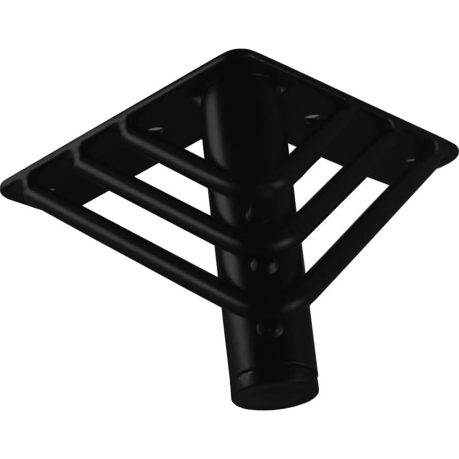 Piernas de Mueble Osring 10 cm Metal Negro Triangular 4 Pcs