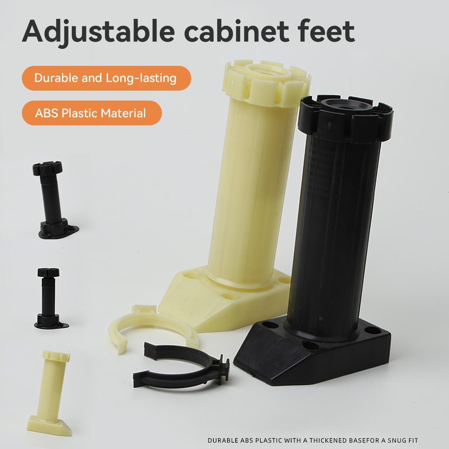 Elevadores de Muebles NEZART 4 Piezas Ajustables 10.2 cm