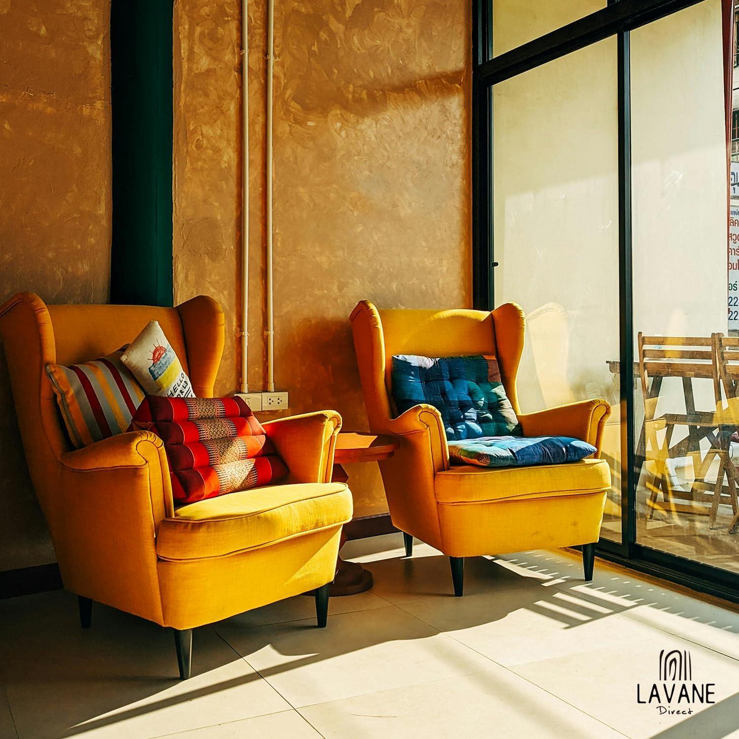 Juego de 4 Patas de Madera Sólida Negras La Vane 10cm