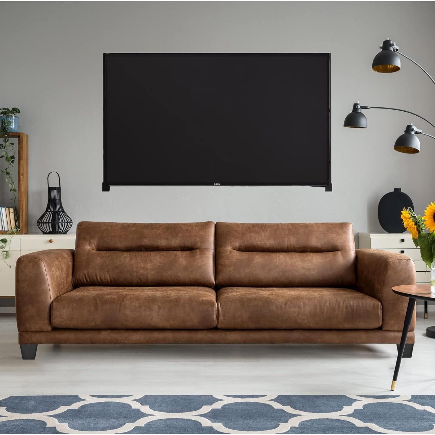 Patas de Muebles Cuadradas Cónicas QuZCarious 10 cm Negras