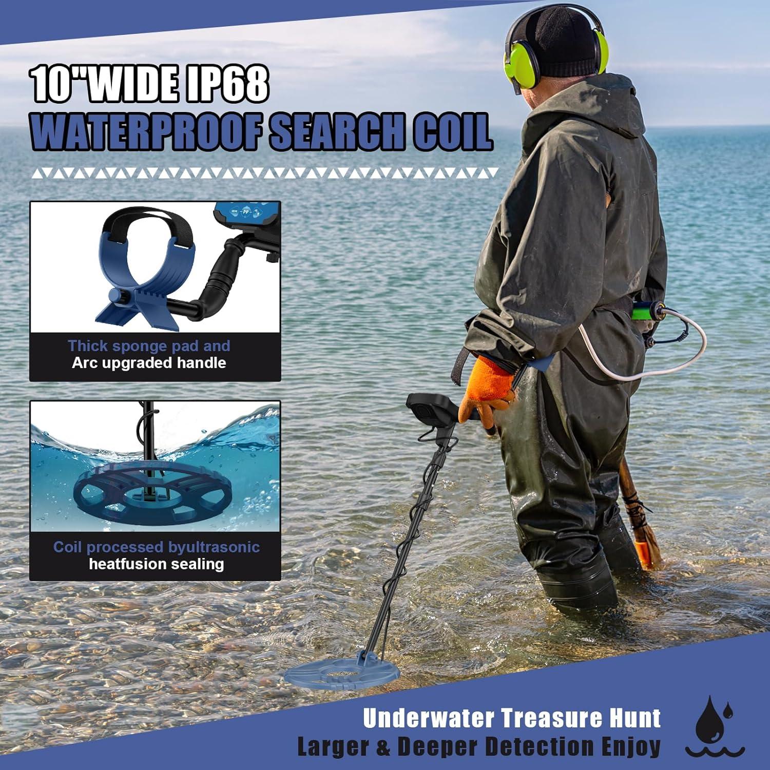 Detector de Metales PalliPartners A-1064 Impermeable 30.5 cm