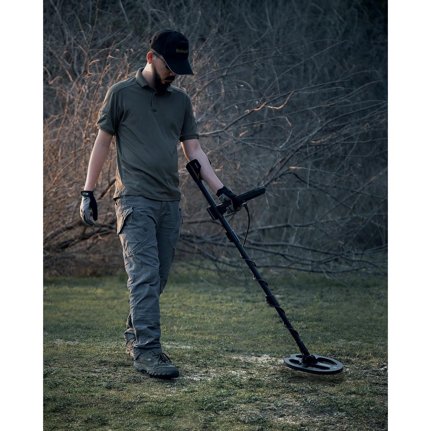 Detector de Metales Hazlewolke DD60 Impermeable 1.5m Profundidad