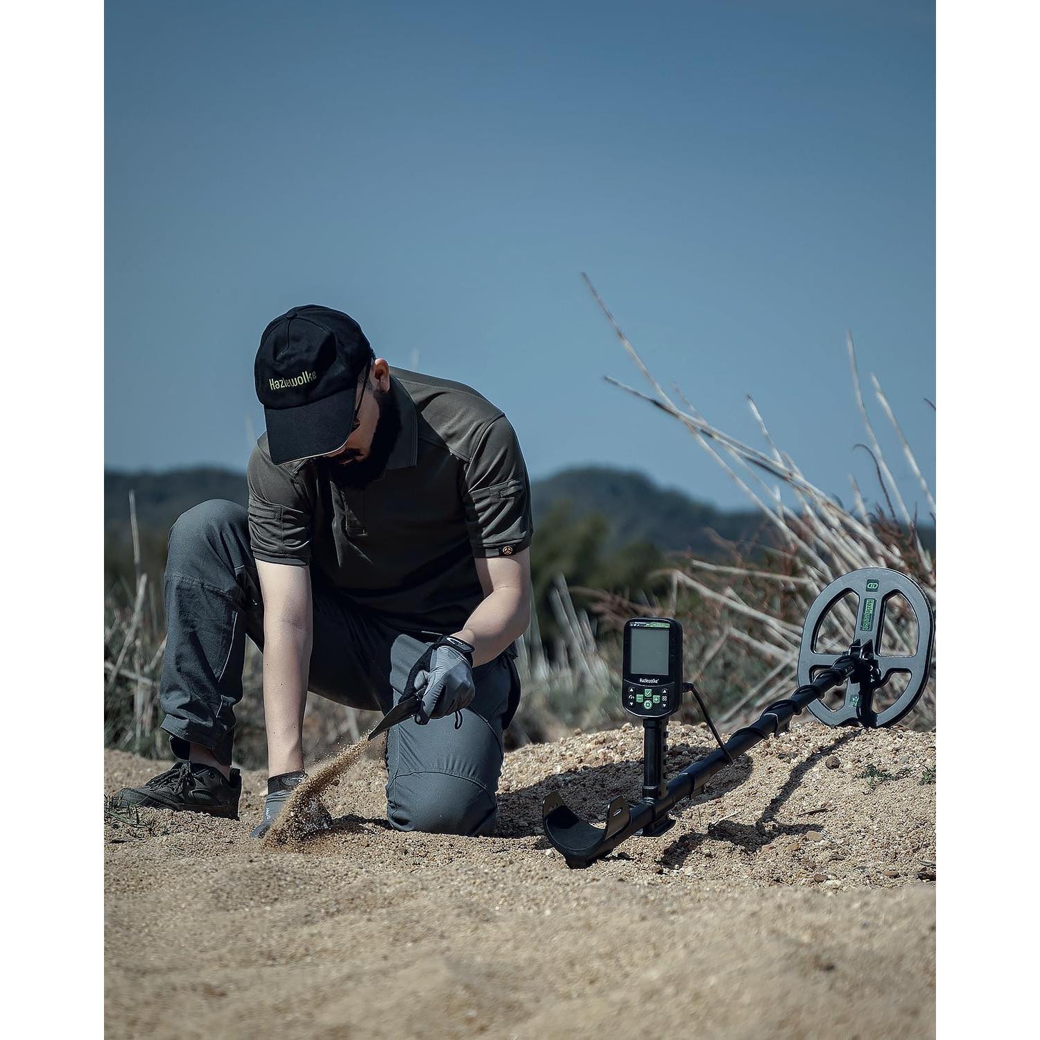 Detector de Metales Hazlewolke DD60 Impermeable 1.5m Profundidad