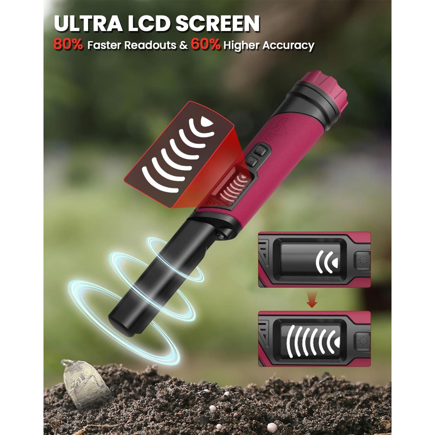 Detector de Metales DR.ÖTEK MT6 Pro IP68 Impermeable 360°