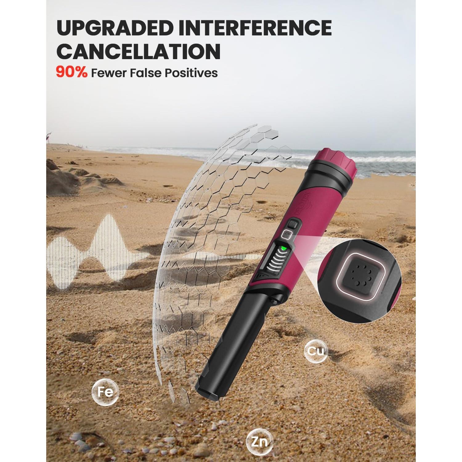 Detector de Metales DR.ÖTEK MT6 Pro IP68 Impermeable 360°