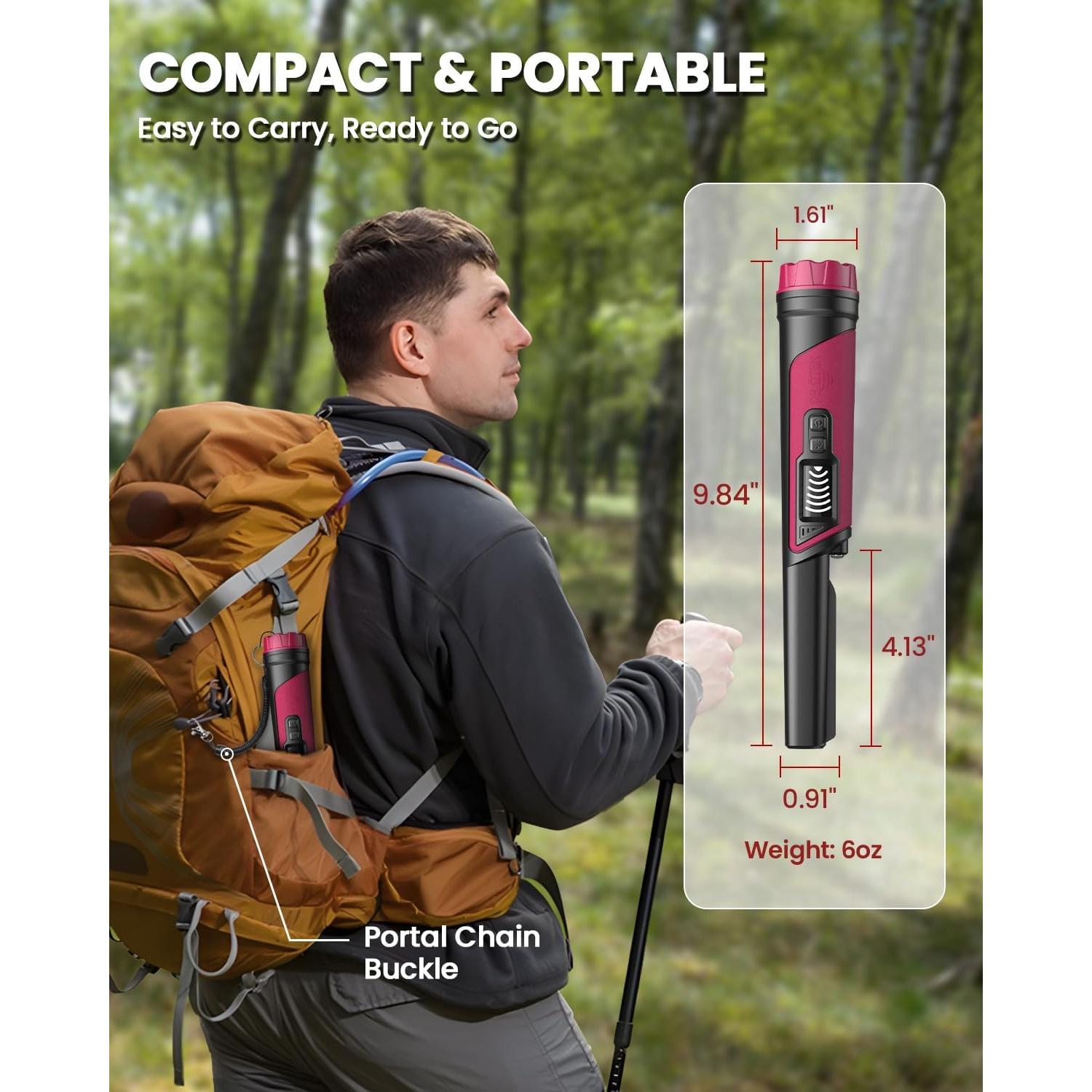 Detector de Metales DR.ÖTEK MT6 Pro IP68 Impermeable 360°