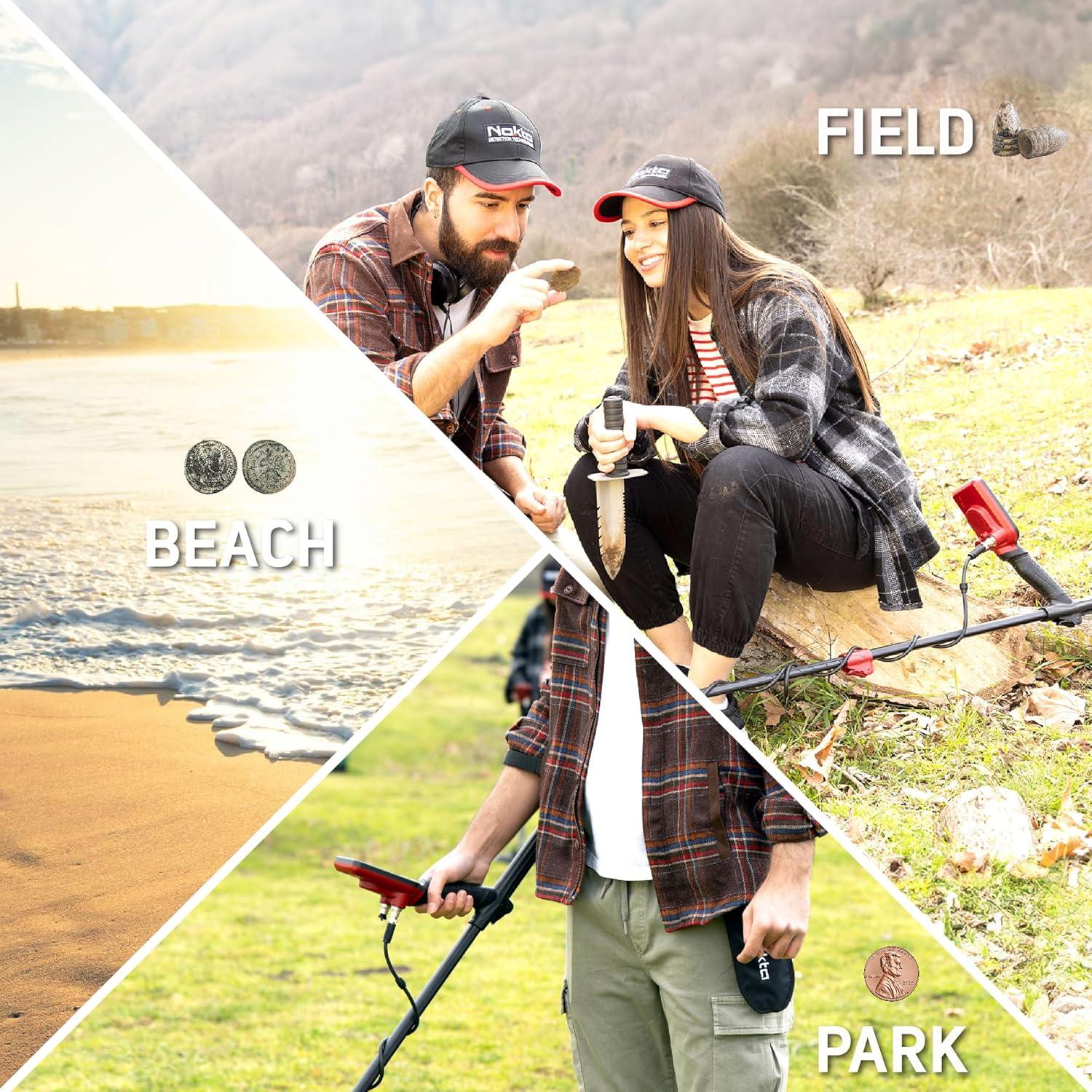 Detector de Metales NOKTA MAKRO FINDX 11" A Prueba de Agua