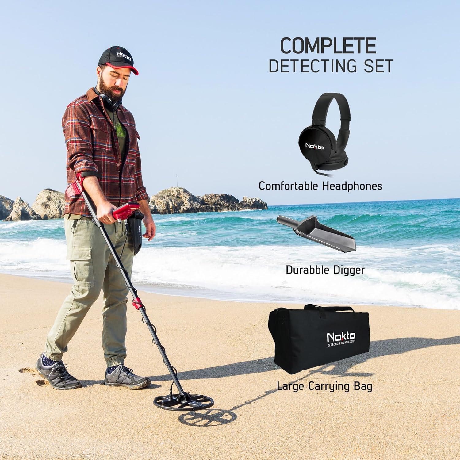 Detector de Metales NOKTA MAKRO FINDX 11" A Prueba de Agua