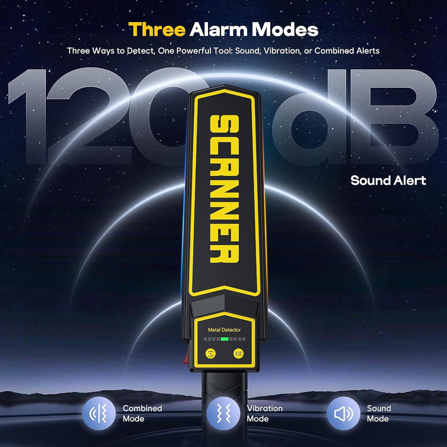 Detector de Metales de Mano JKUSS DM239A Recargable 2000mAh