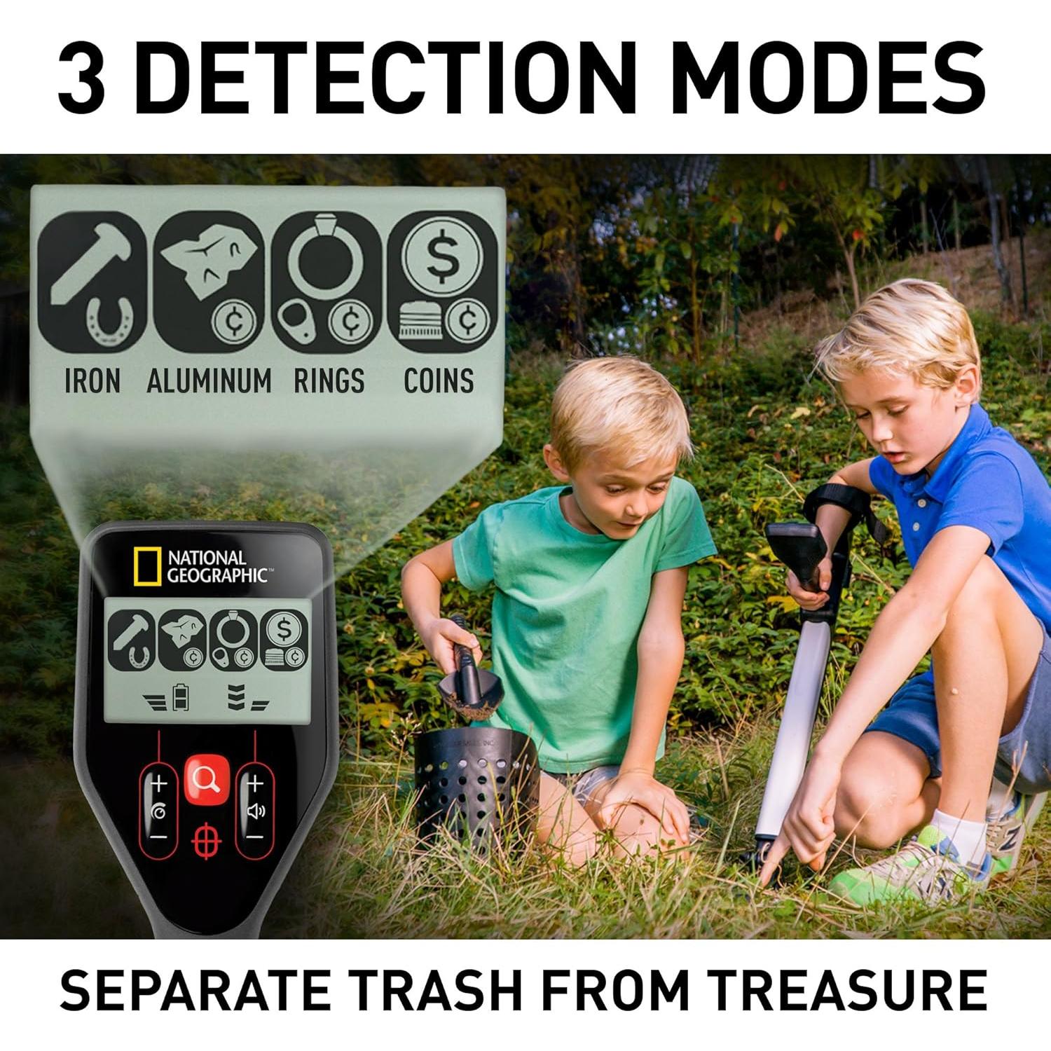 Detector de Metales National Geographic Pro - Bobina 25.4 cm