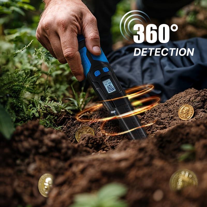 Detector de Metales CKG Pinpointer 360° Impermeable IP68