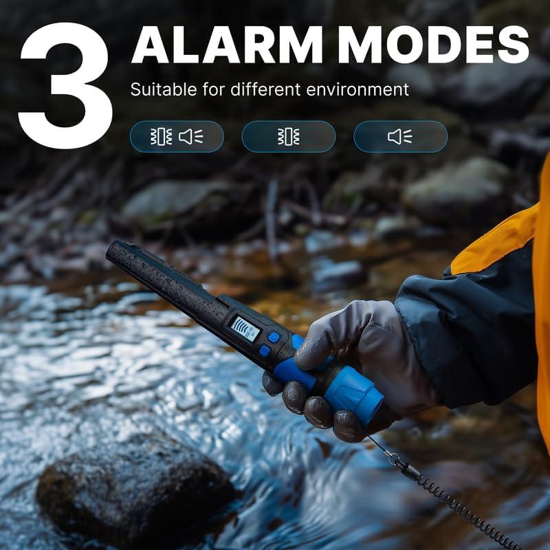 Detector de Metales CKG Pinpointer 360° Impermeable IP68