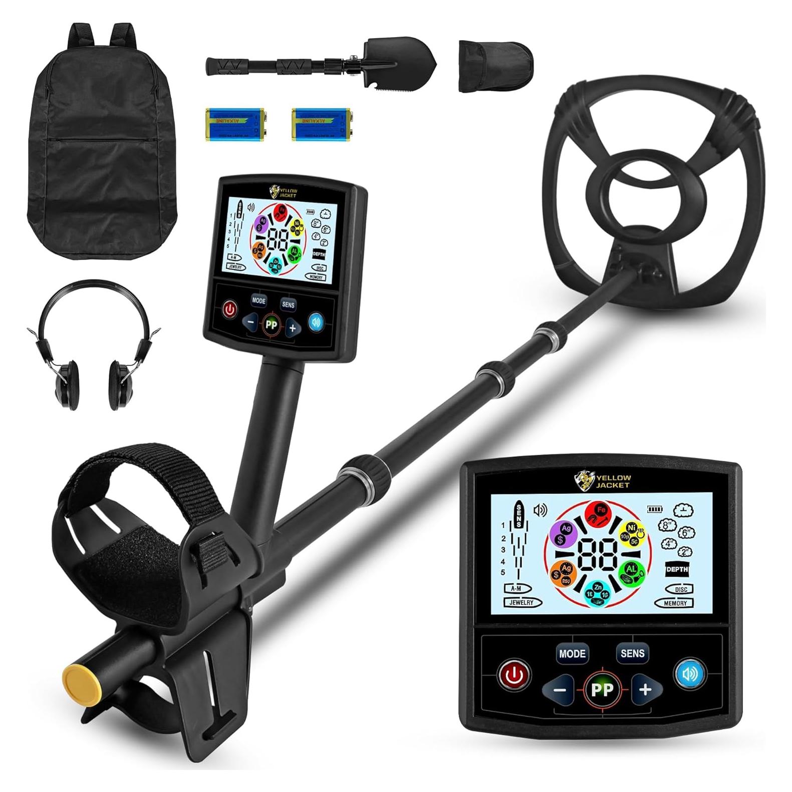 Detector de Metales YELLOW JACKET ASM-55 Ajustable IP65