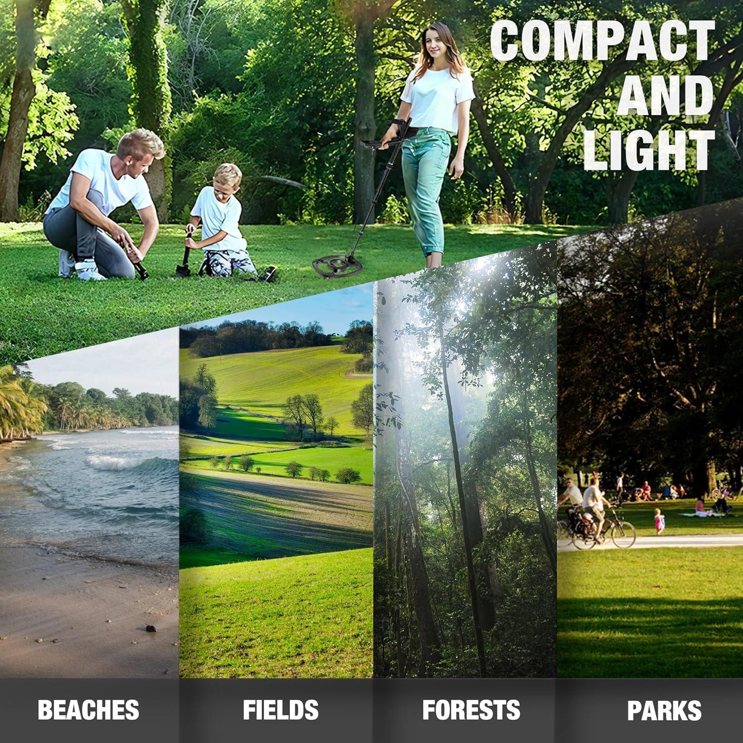 Detector de Metales YELLOW JACKET ASM-55 Ajustable IP65