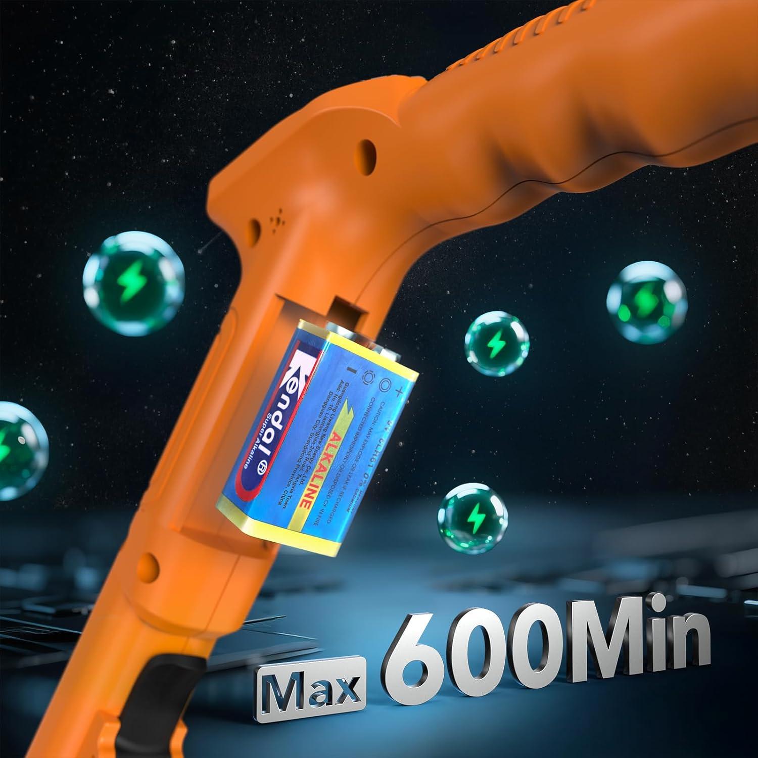 Detector de Metales GoGonova para Niños Naranja Ajustable 69.85-96.01 cm