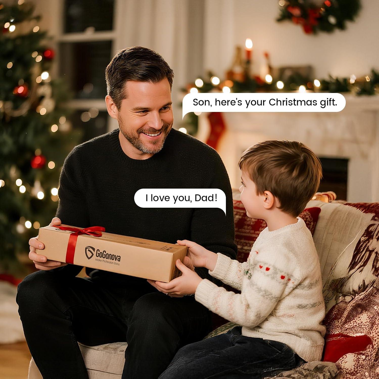 Detector de Metales GoGonova para Niños Naranja Ajustable 69.85-96.01 cm