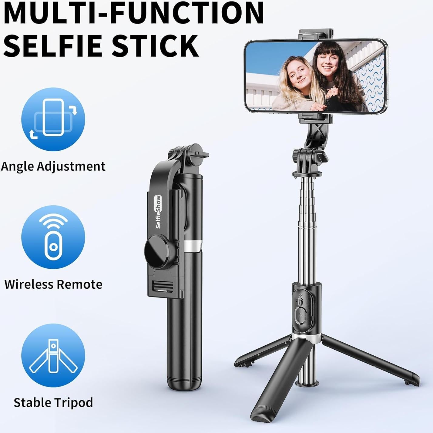 Trípode para Selfies LDP-K07 Extensible y Portátil 103cm