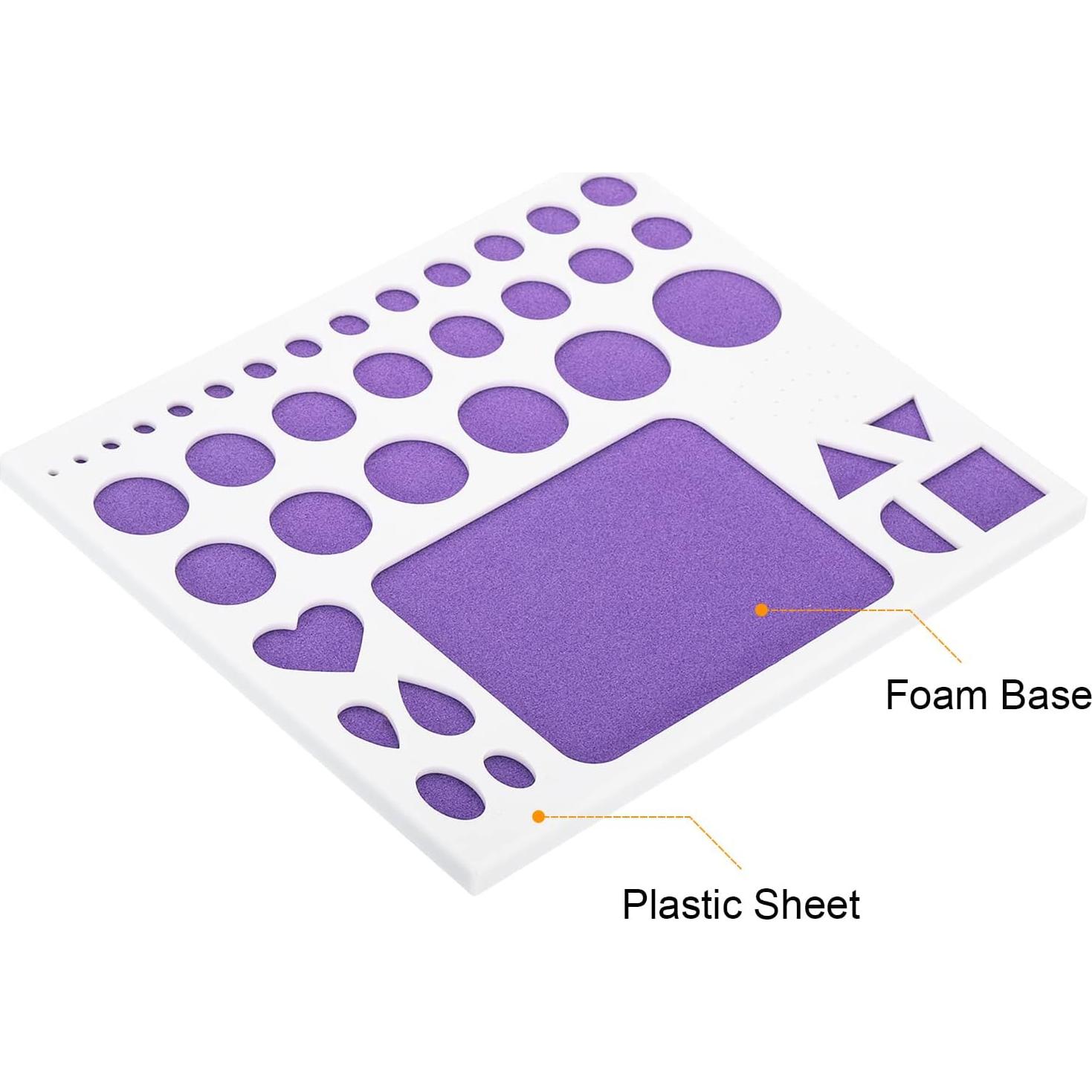 Plantilla de Quilling PATIKIL 210x180 mm, Herramienta DIY