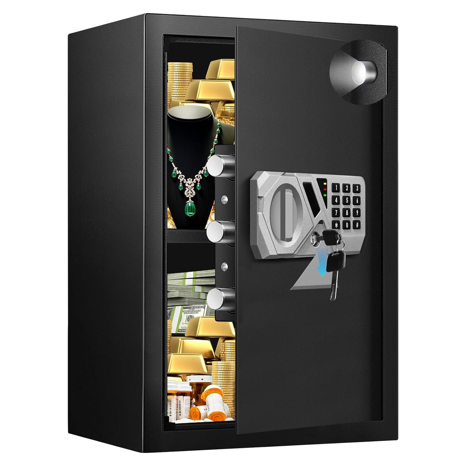 Caja Fuerte Fdsutvit 2.2 Pies Cúbicos Acero Antirrobo