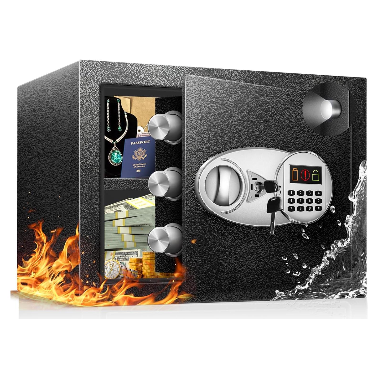 Caja Fuerte TOTOY 1.8 Pies Cúbicos Acero Electrónica Antirrobo