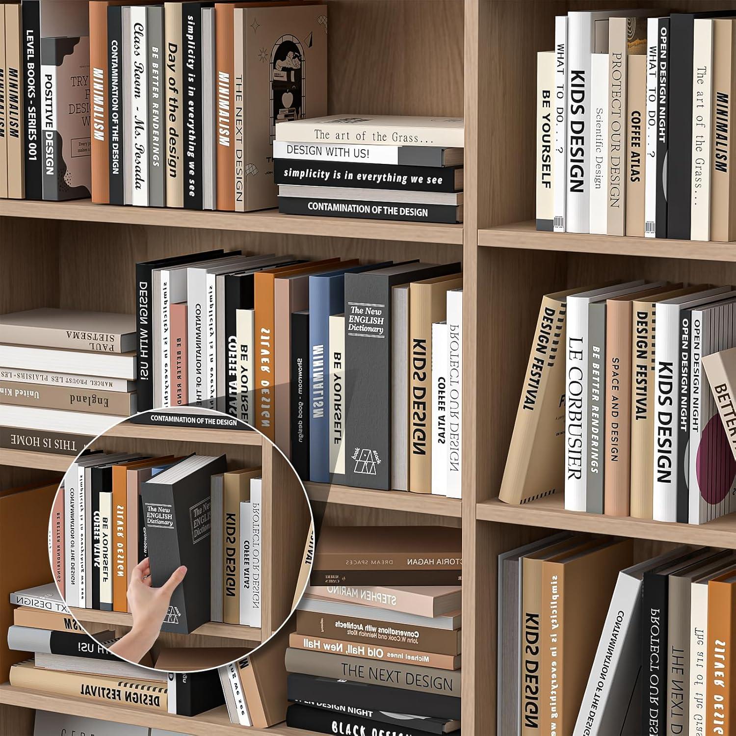 Caja de Ahorro KMC Booksafe Negra con Cerradura y Llave