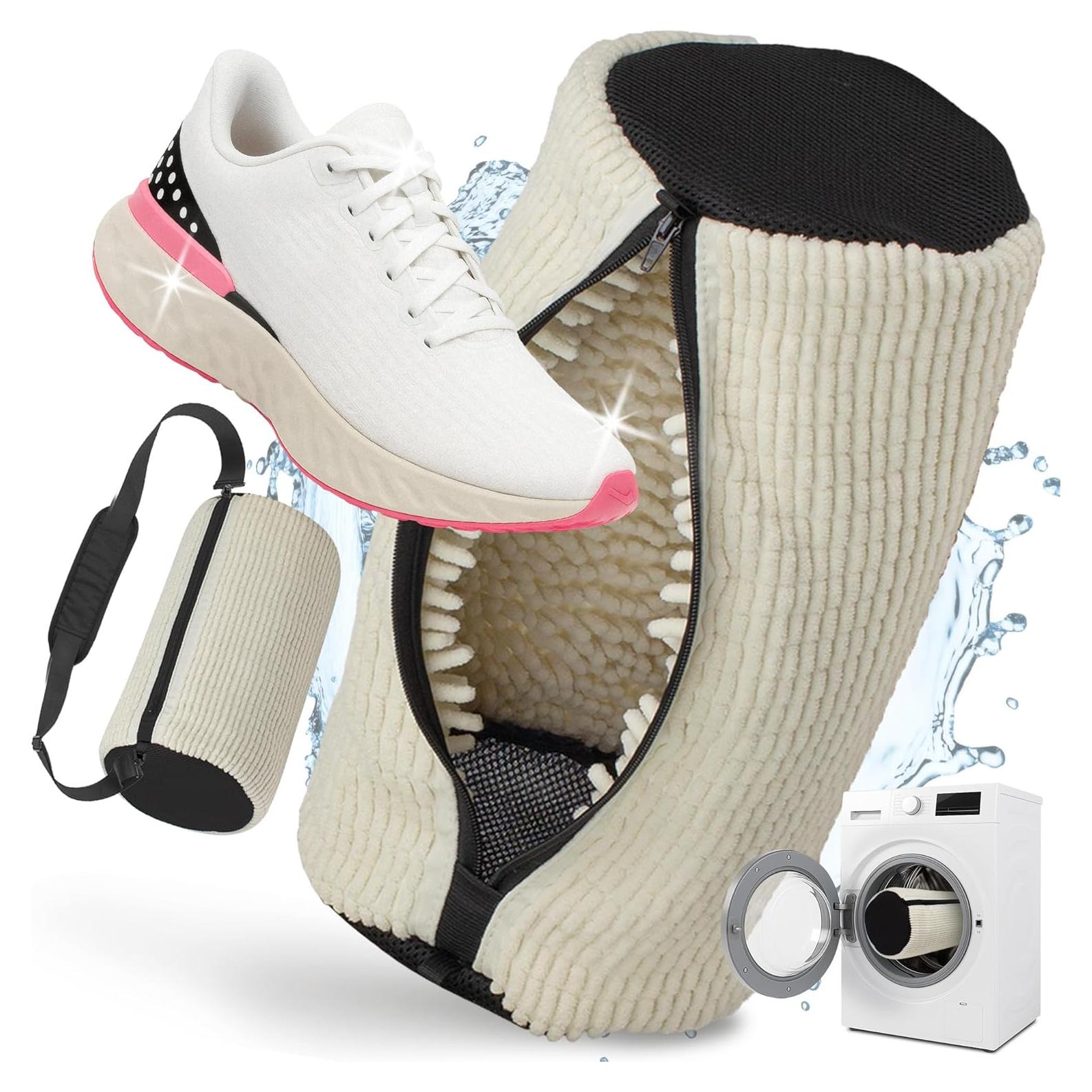 Bolsa de Lavadora de Zapatos Clovergrade 2-Pack XL Reutilizable