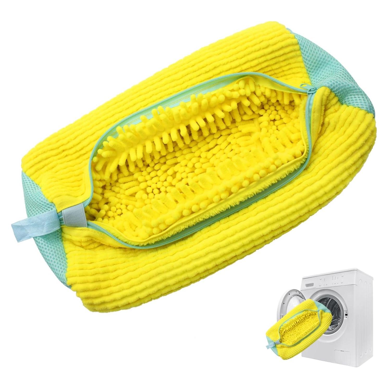 Bolsa de Lavado de Zapatos HOUSETELL Amarillo 39x19 cm
