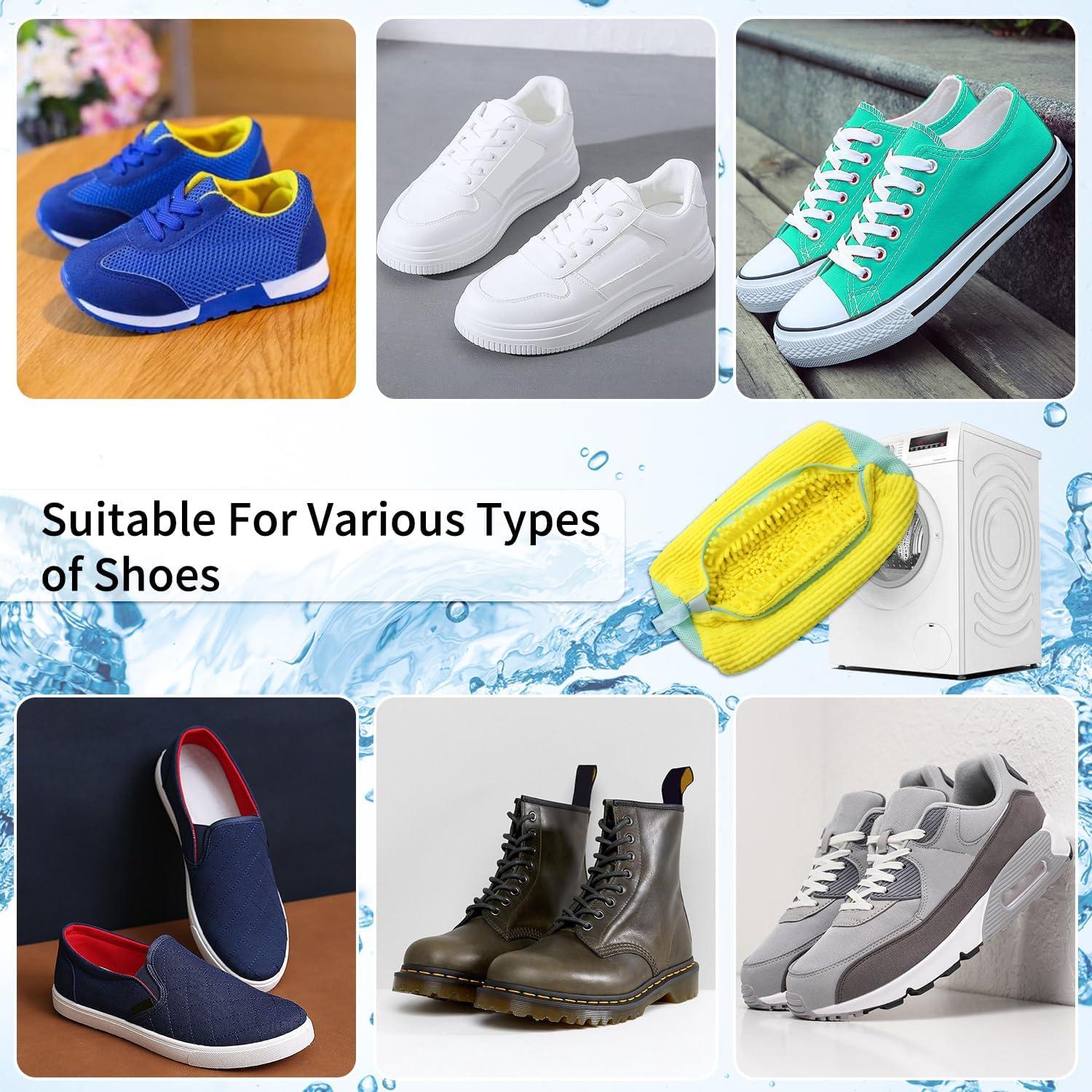 Bolsa de Lavado de Zapatos HOUSETELL Amarillo 39x19 cm