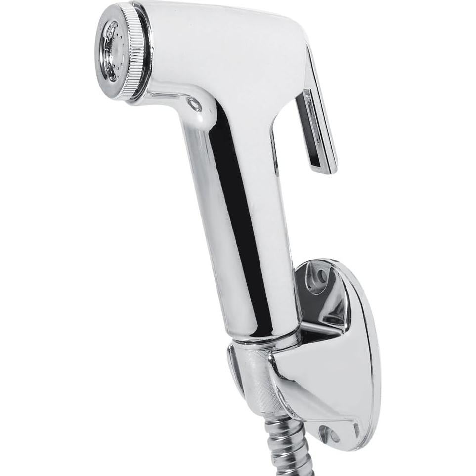 Pulverizador de Bidet ZPSHYD BS-1 con Manguera 120cm Plata