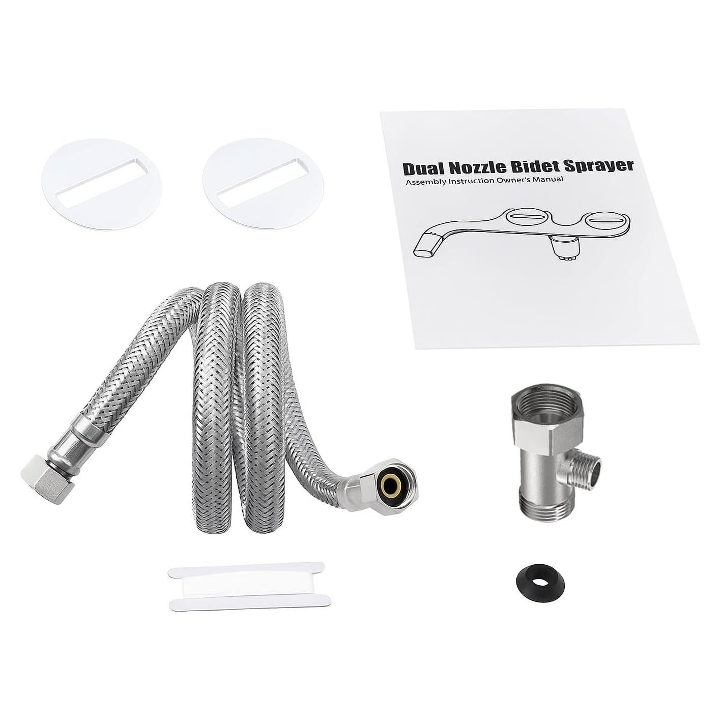 Conjunto de Accesorios para Bidet SAMODRA LC-B007PW Metal