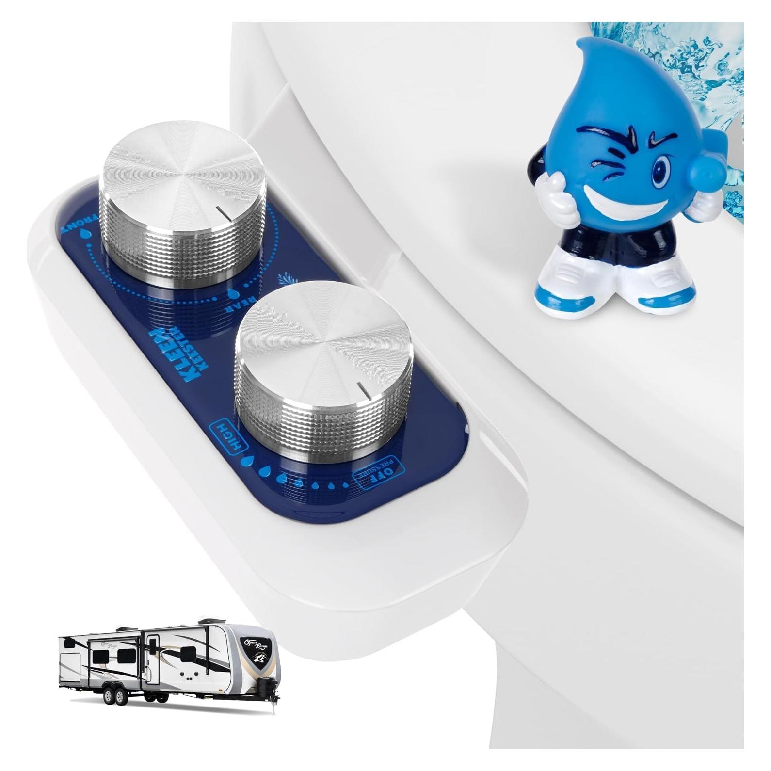 Bidet Kleen Keester KK1 - Doble boquilla autolimpiante 38x20cm