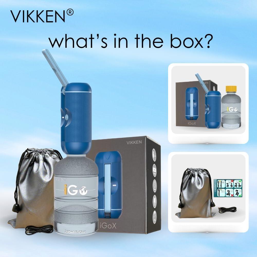Bidet Portátil VIKKEN iGo 250ml Recargable USB para Higiene