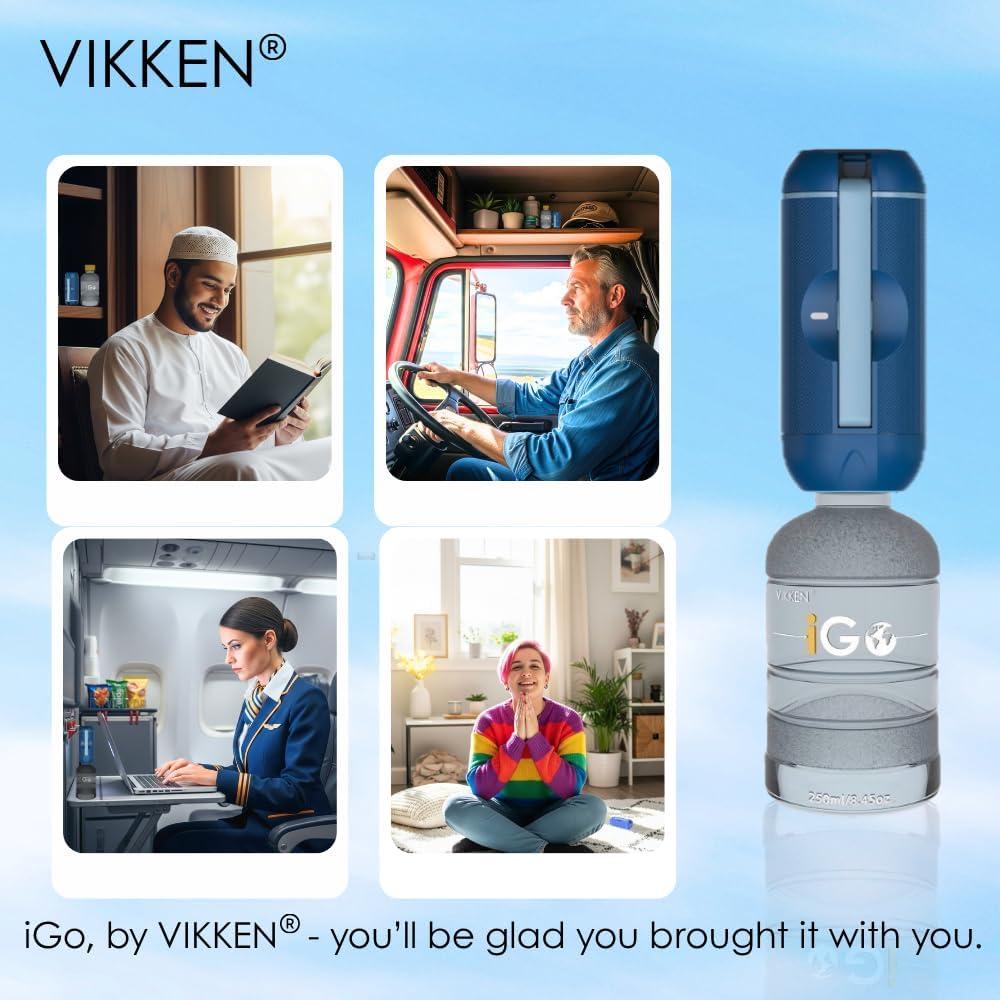 Bidet Portátil VIKKEN iGo 250ml Recargable USB para Higiene