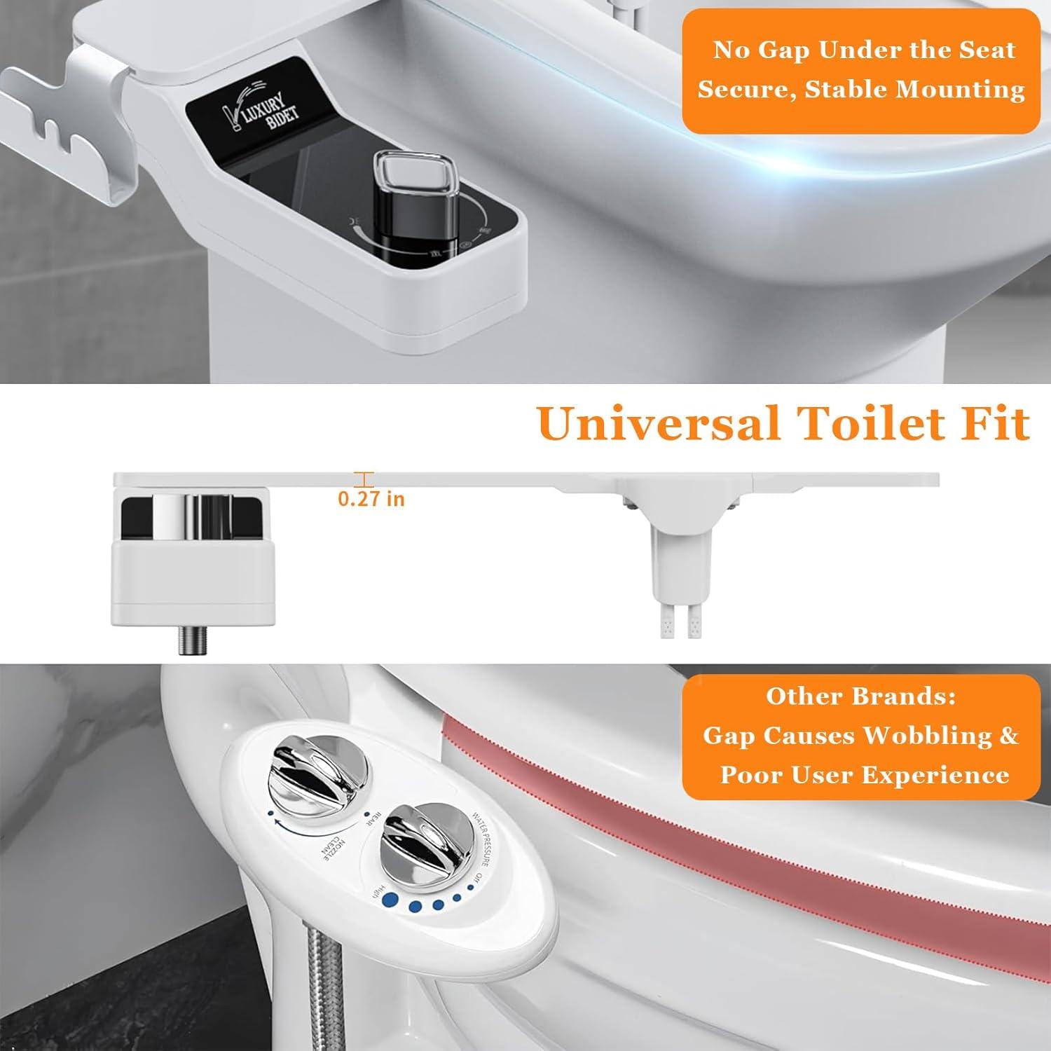 Accesorio de Bidet No Eléctrico LostSoul JSQ511 - Ultra Delgado
