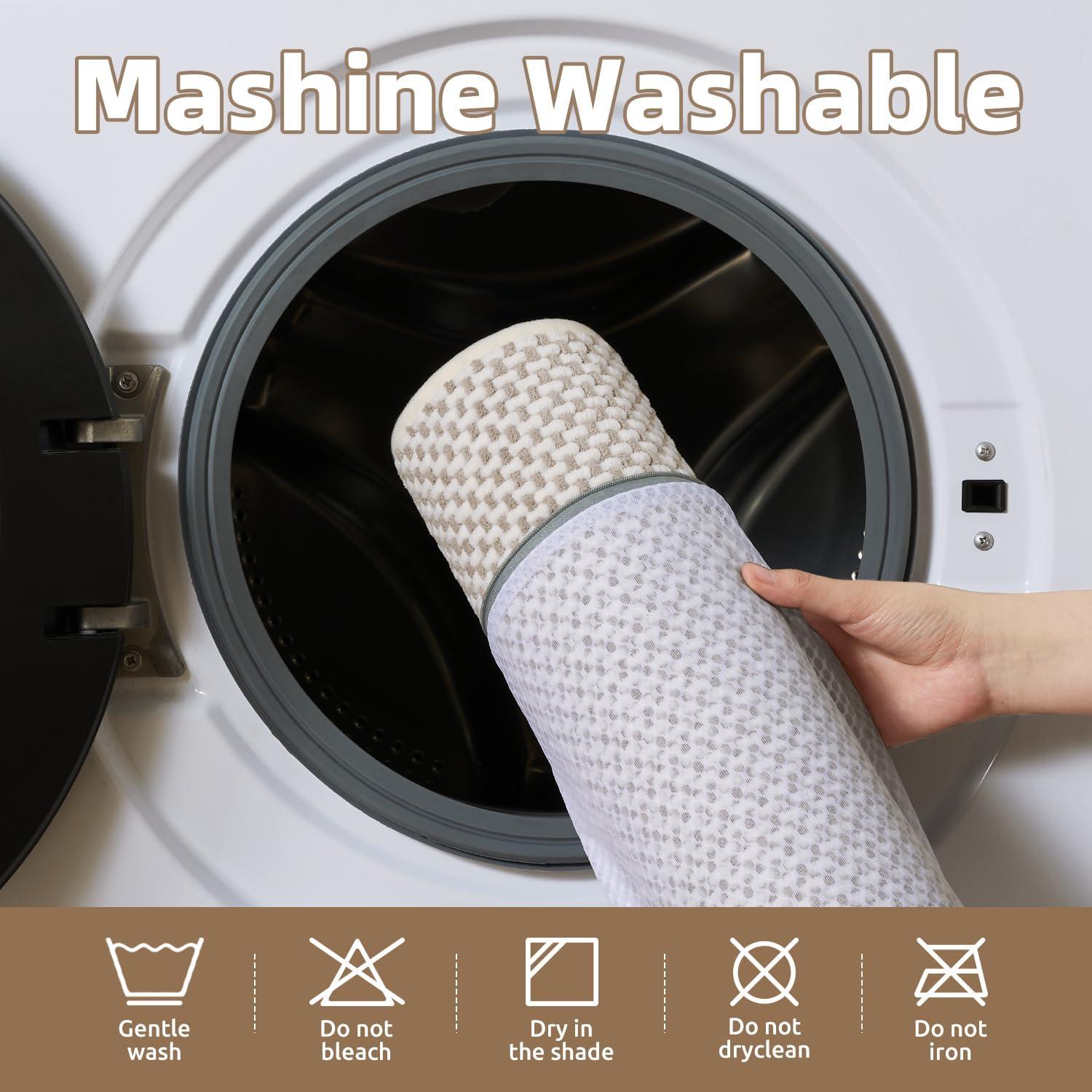 Alfombra de Baño Antideslizante PADOOR 43x71 cm Beige Crema