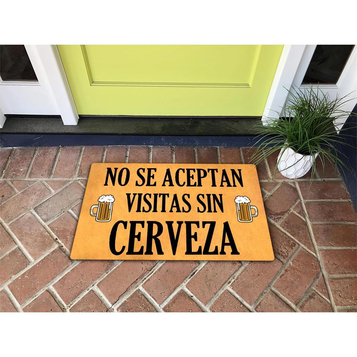 Alfombra de Bienvenida MELODADDY 0.46x0.76m Antideslizante