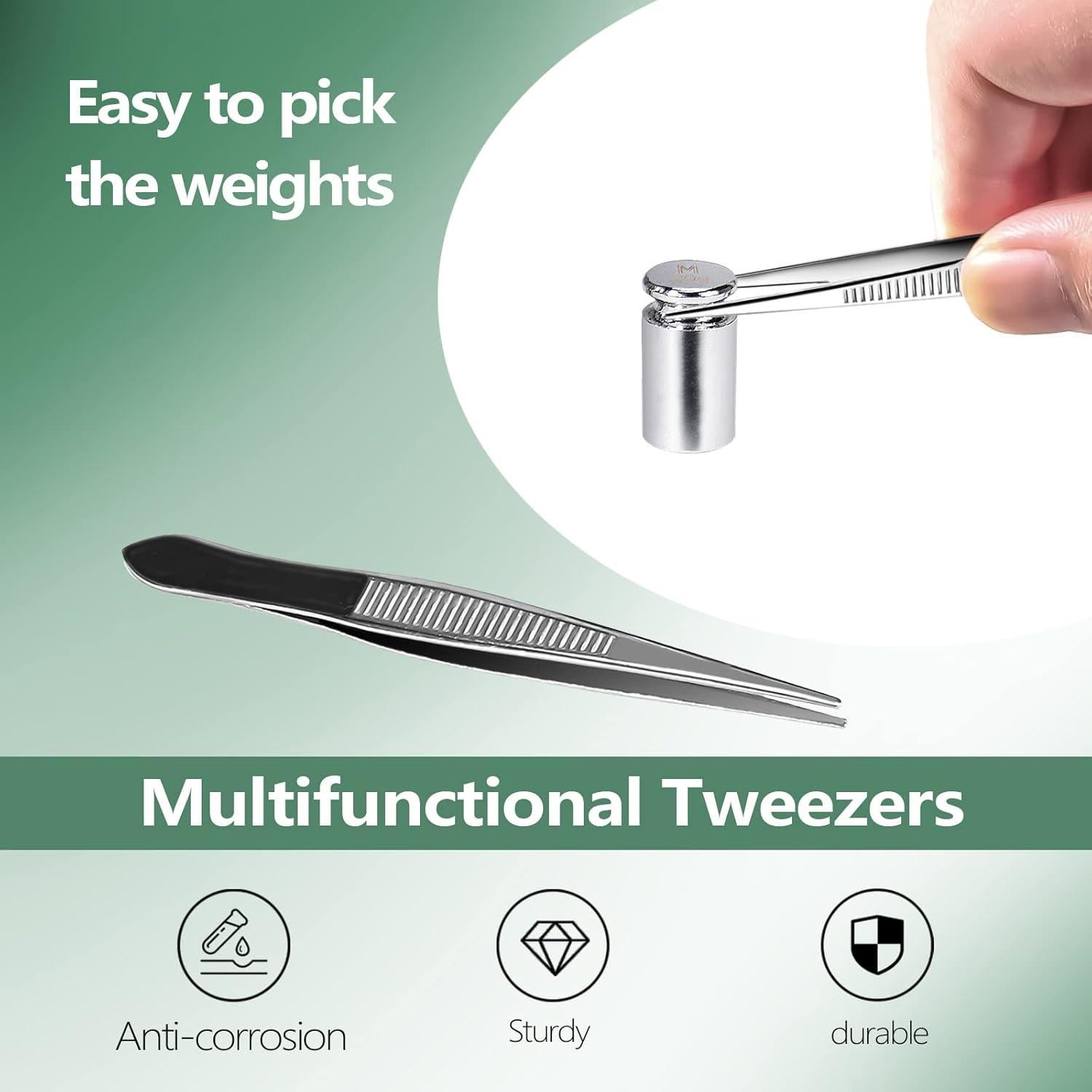 Conjunto de Pesas de Calibración 7 PCS ACCT para Balanza Digital