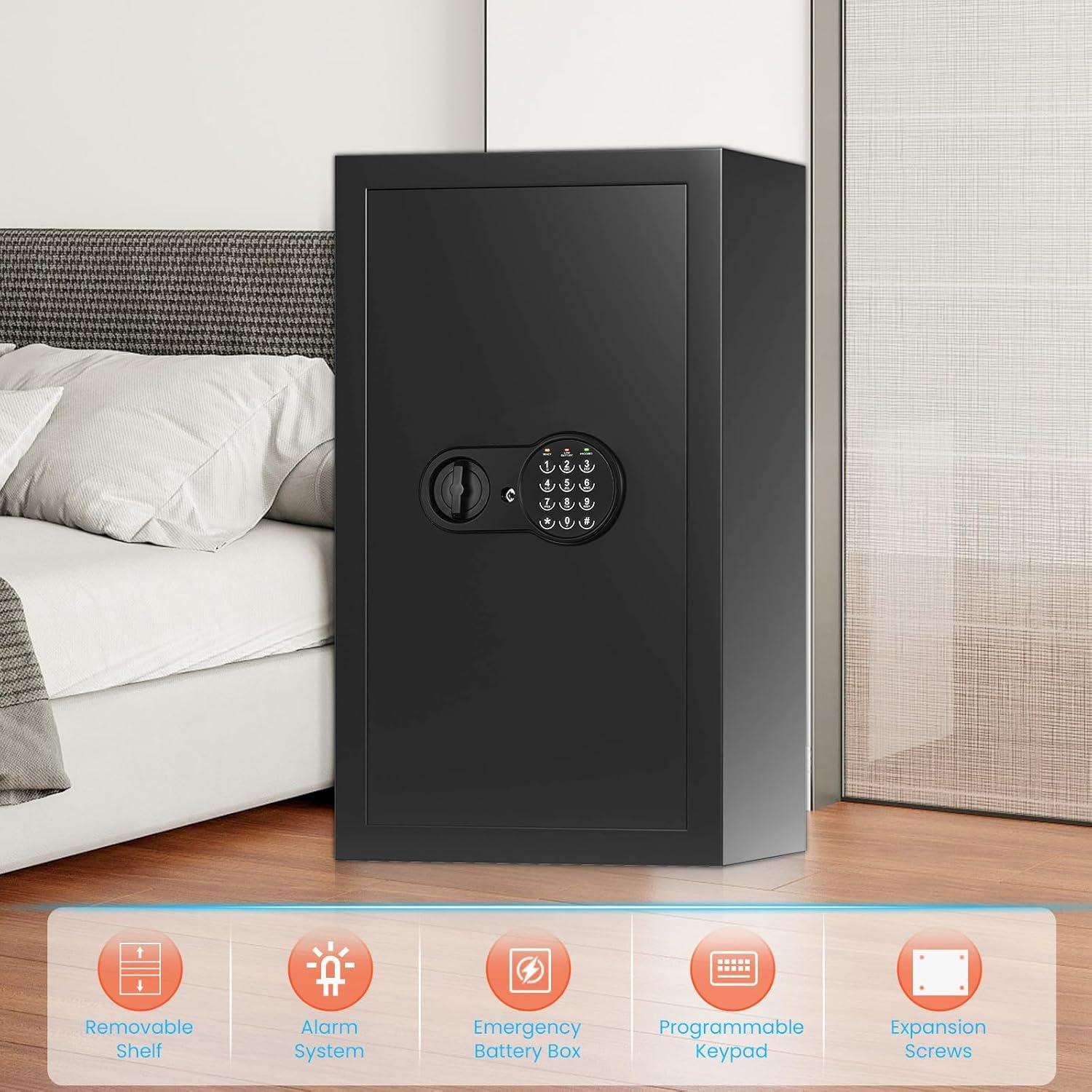 Caja Fuerte Digital Mitlvge 67.1L a Prueba de Fuego y Agua