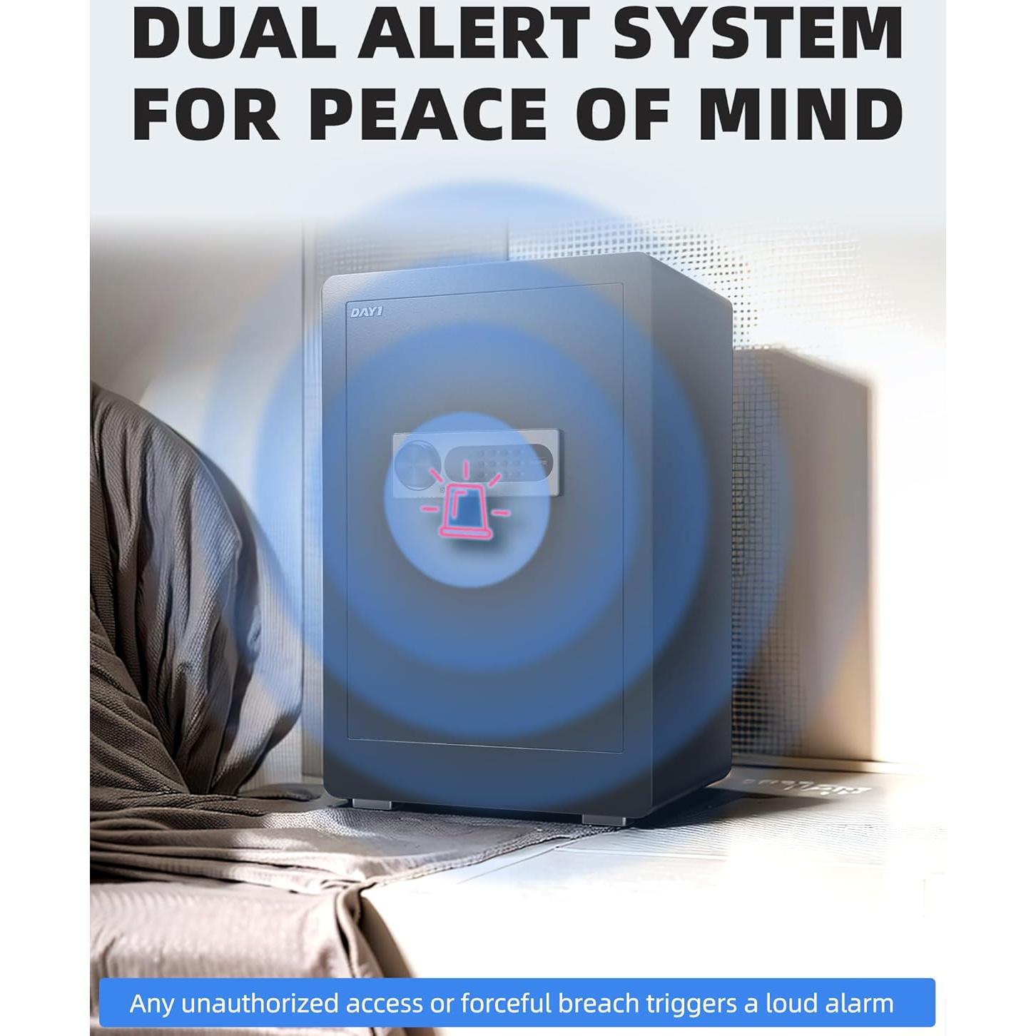 Caja Fuerte DAYI D-60, 3 Pies Cúbicos, Digital, Alarma