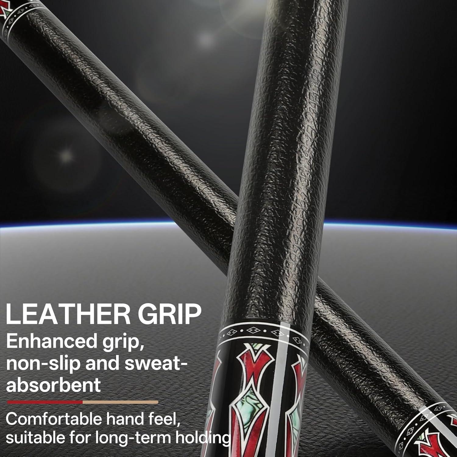 Juego de Palos de Billar Kmise 58" Arce Canadiense 4 Colores