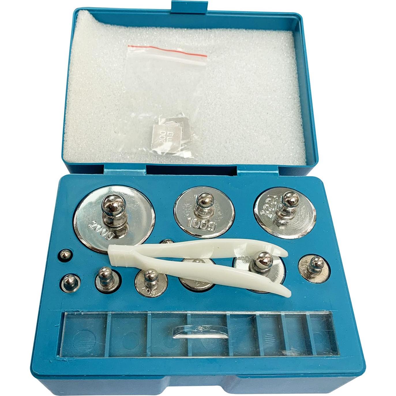 Juego de Pesas de Calibración 19 Pcs JENSWILL 10mg-200g