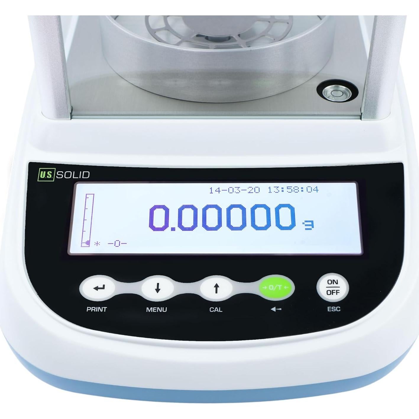 Balanza de Laboratorio U.S. Solid USS-DBS84-62, 62g/120g